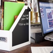 File box, DIY, Chalk board, Office