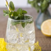 lemon, ginger, Syrup, Cocktails, gin, mint, juniper berries, Montana food photography