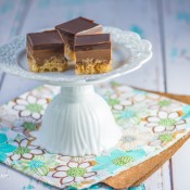 Chocolate Peanut Butter Krispies ©Rhonda Adkins Photography 2014 www.thekitchenwitchblog.com