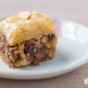 Orange and Tart Cherry Baklava www.thekitchenwitchblog.com ©RhondaAdkinsPhotography