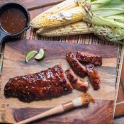 Sweet Chile and Orange Ribs ©RhondaAdkinsPhotography