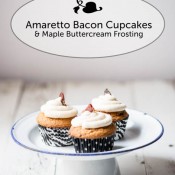 Amaretto bacon cupcakes ©RhondaAdkinsPhotography 2014